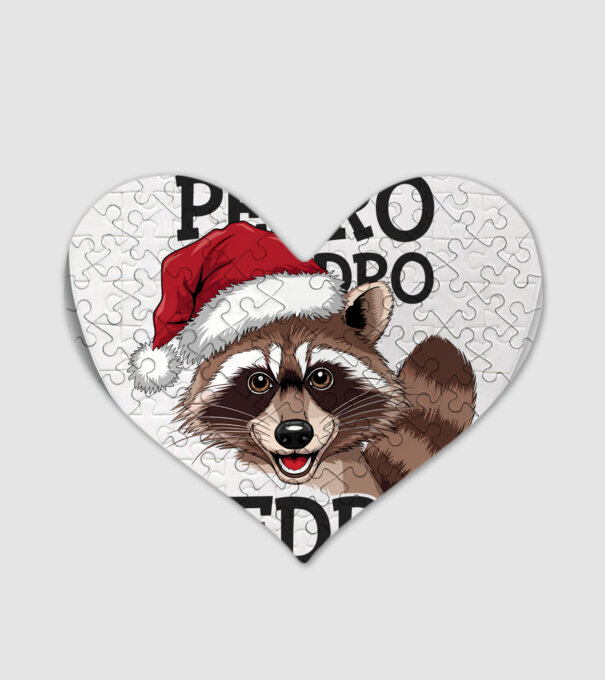 Pedro pedro xmas model alb pe tricou