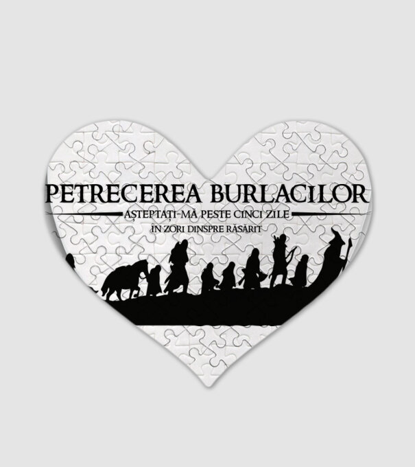 petrecerea burlacilor - așteptați-mă peste cinci zile - în zori dinspre răsărit model alb pe tricou