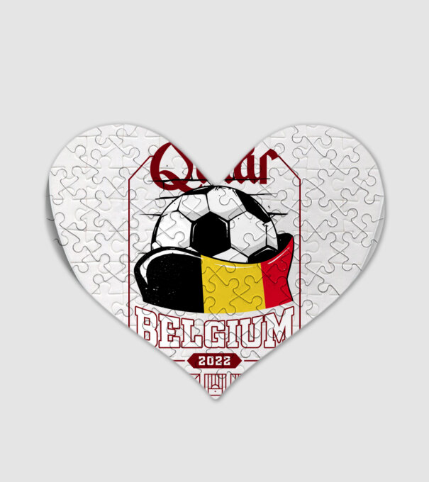 Qatar teams Belgium model alb pe tricou