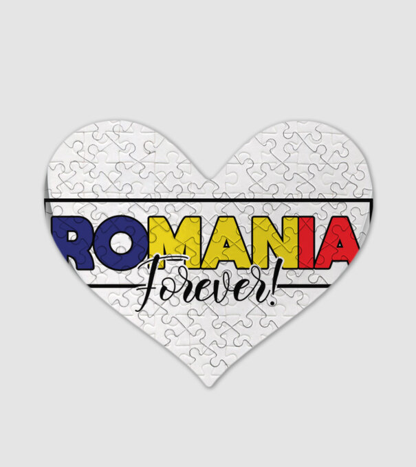 Romania forever model alb pe tricou