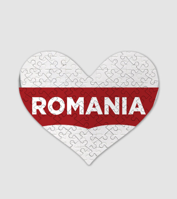 România levis model alb pe tricou