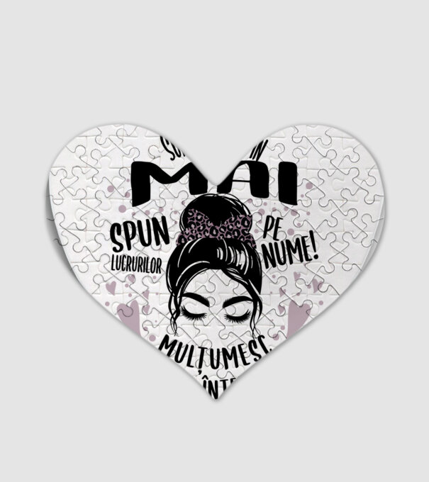Sunt născută în - mai - spun lucrurilor pe nume! - mulțumesc pentru înțelegere! model alb pe tricou