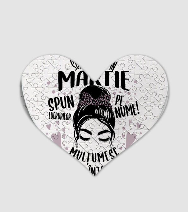 Sunt născută în - martie - spun lucrurilor pe nume! - mulțumesc pentru înțelegere! model alb pe tricou
