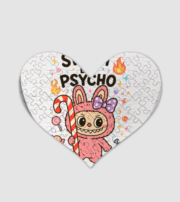 Sweet but psycho model alb pe tricou