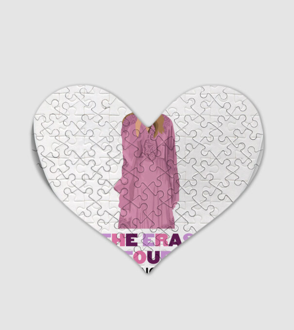 Taylor Swift The Eras Tour Arlington 3 model alb pe tricou