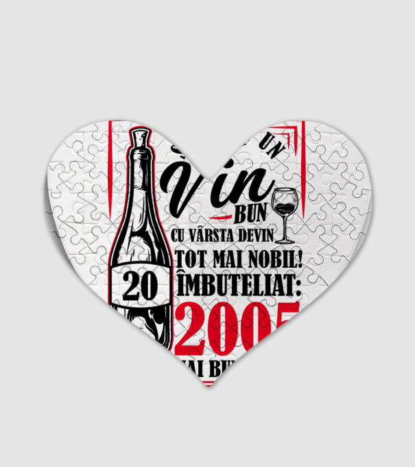Un Vin Bun 2005 - Alb model alb pe tricou