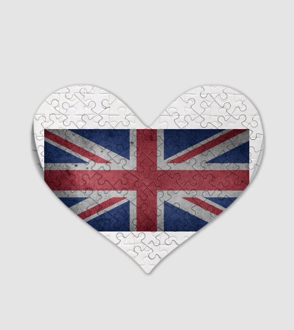 UNITED KINGDOM model alb pe tricou