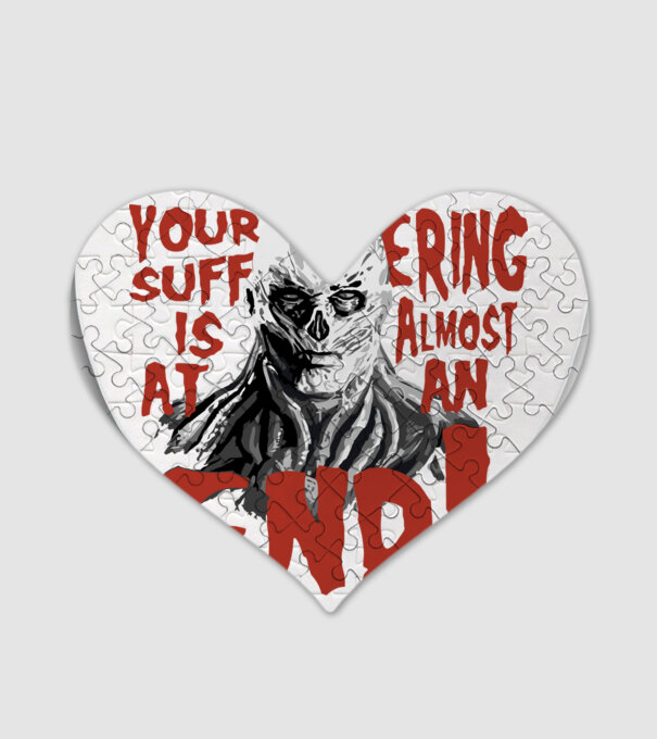 vecna your suffering is almost at an end model alb pe tricou