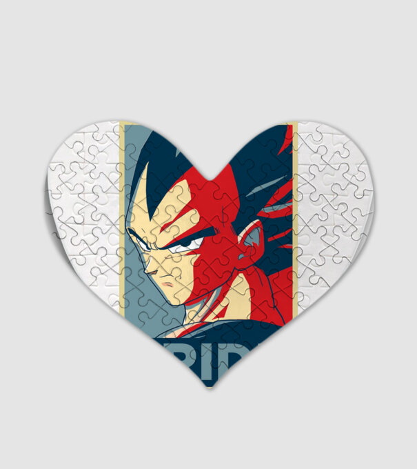 vegeta pride dragonball model alb pe tricou