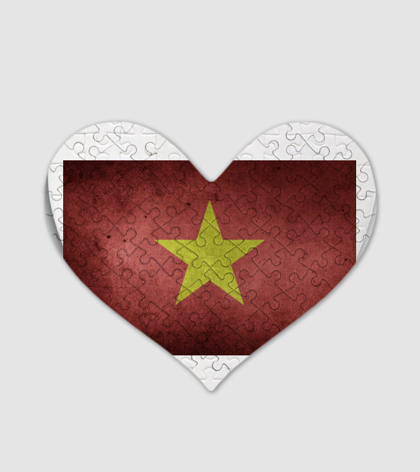 VIETNAM model alb pe tricou