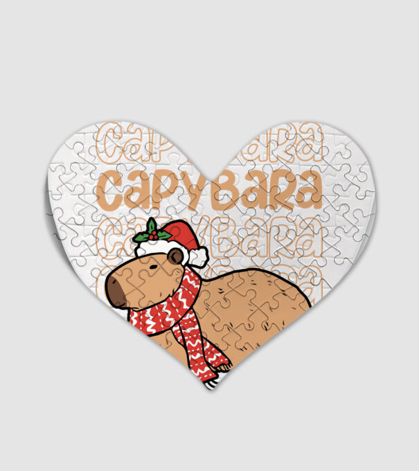 Xmas Cappy model alb pe tricou