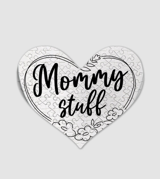 Sacoșă pânză Ziua mamei mommy stuff model alb pe tricou