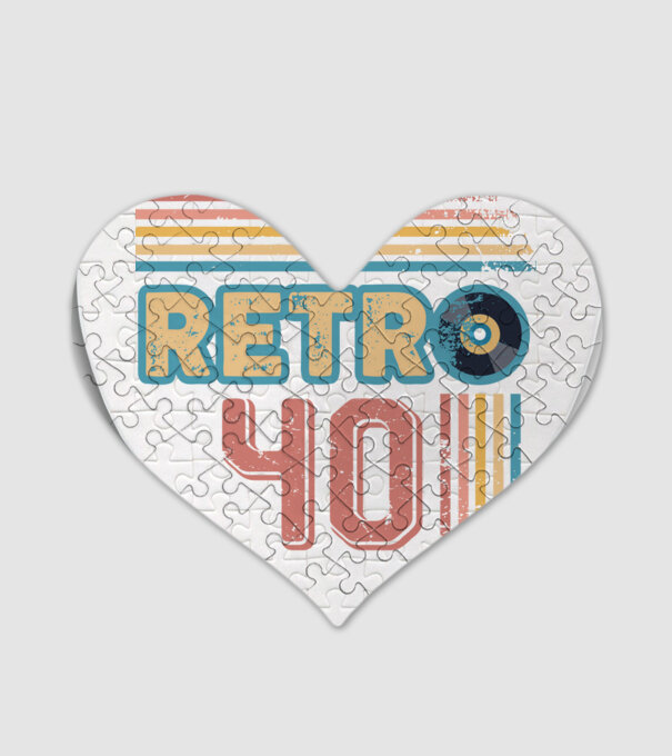 Retro 40 Birthday model alb pe tricou