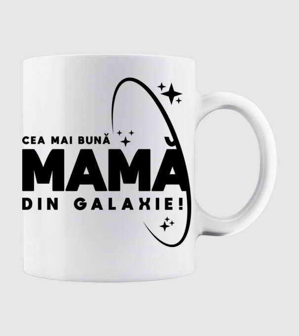Cea mai bună bunică din Galaxie! model alb pe tricou