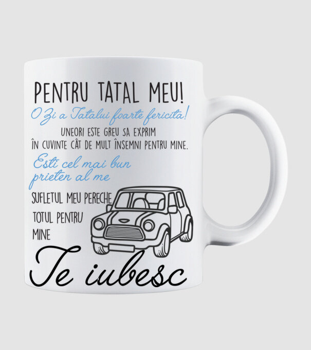 Pentru tatăl meu! O Zi a Tatălui foarte fericită! Uneori este greu să exprim în cuvinte cât de mult însemni pentru mine. Ești ce model alb pe tricou