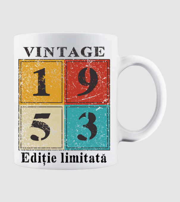 1953 - Ediție limitată model alb pe tricou