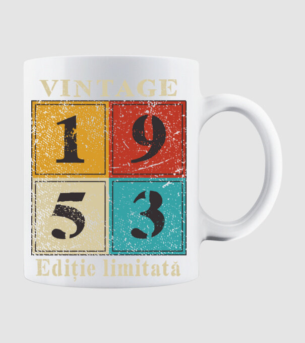 1953 - Ediție limitată model alb pe tricou