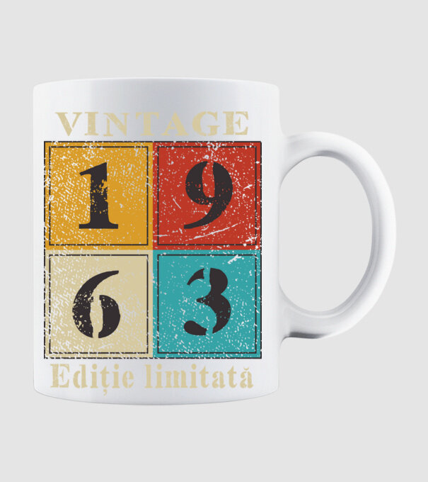 1963 - Ediție limitată model alb pe tricou