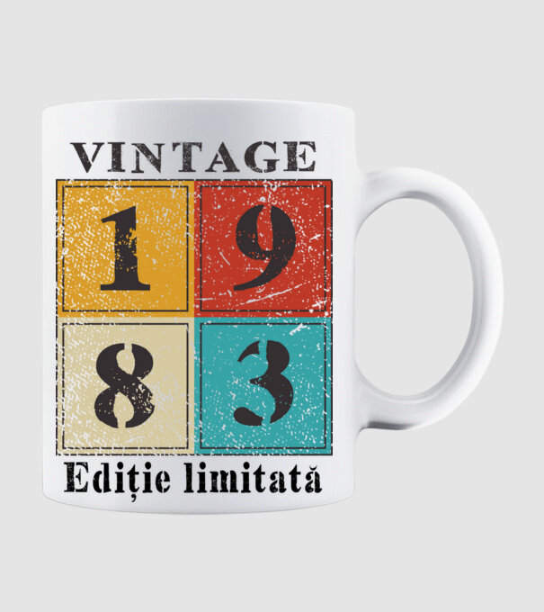 1983 - Ediție limitată model alb pe tricou