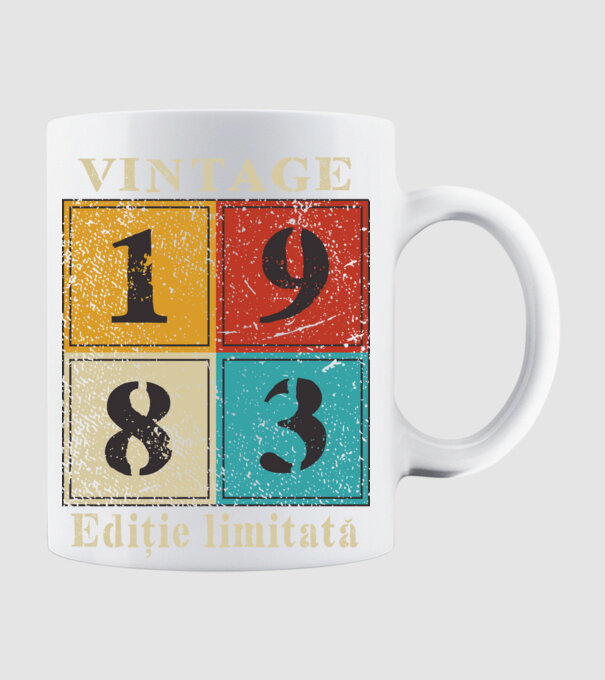 1983 - Ediție limitată model alb pe tricou