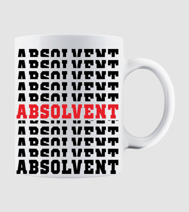 absolvent 2022 model alb pe tricou
