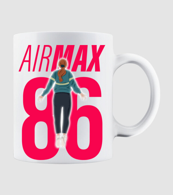 air max 86 stranger things model alb pe tricou