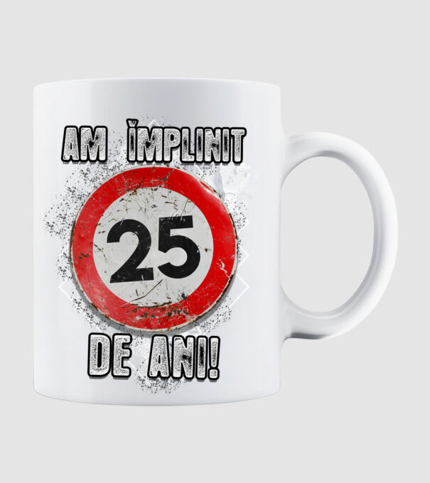 Am împlinit 27 de ani! model alb pe tricou