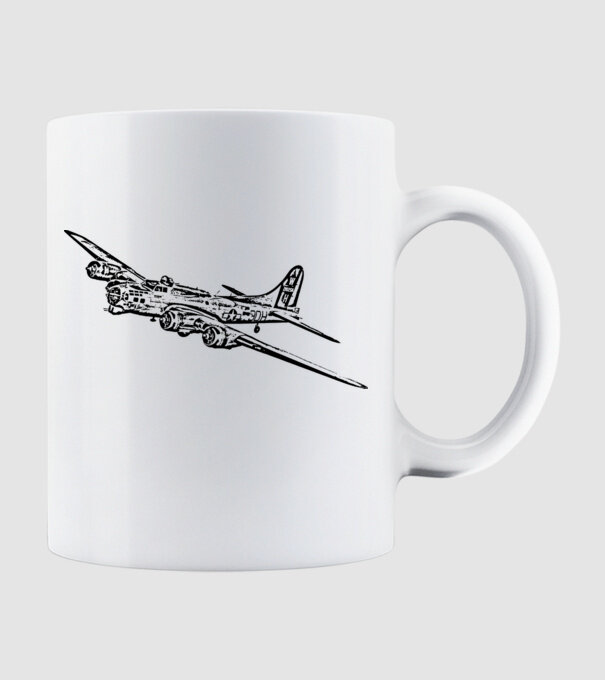 Avioane model alb pe tricou