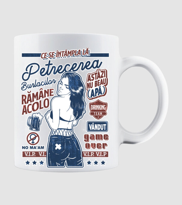ce se întâmplă la - petrecerea burlacilor - rămâne - acolo - astăzi nu beau apă - vândut model alb pe tricou