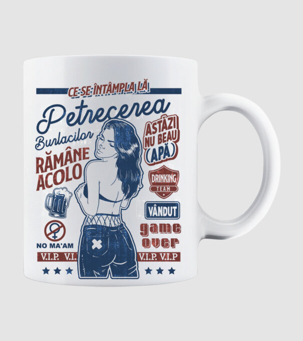 ce se întâmplă la - petrecerea burlacilor - rămâne - acolo - astăzi nu beau apă - vândut model alb pe tricou