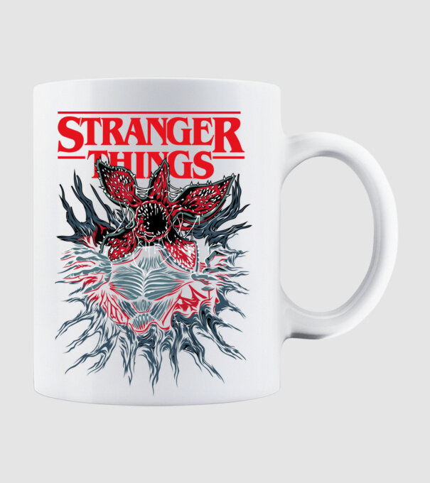 DEMOGORGON model alb pe tricou
