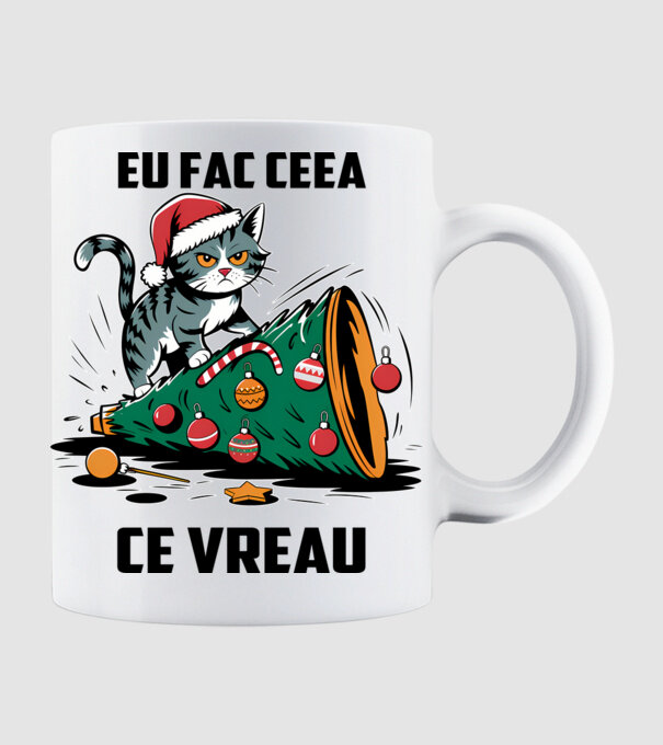 Eu fac ceea ce vreau Alb model alb pe tricou