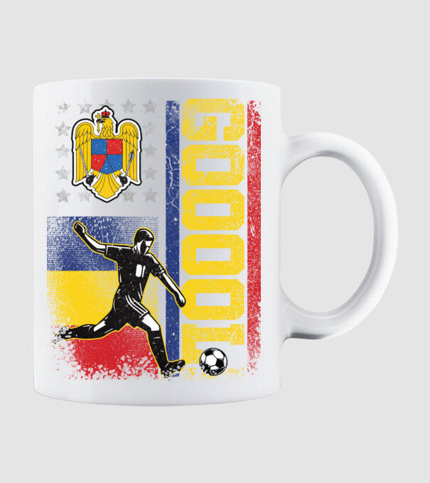 GOOOL model alb pe tricou