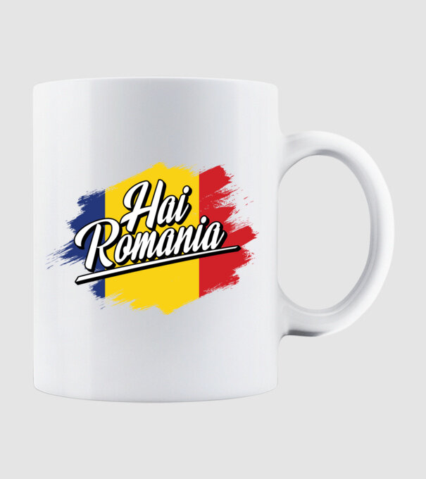 Inscripție cu steag model alb pe tricou