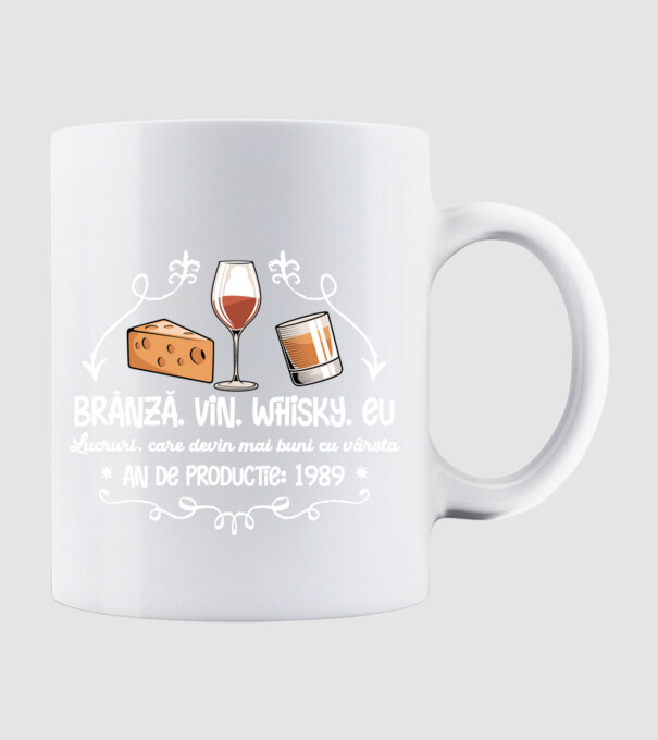 Lucruri, care devin mai buni cu vârsta 1989 35 de ani model alb pe tricou