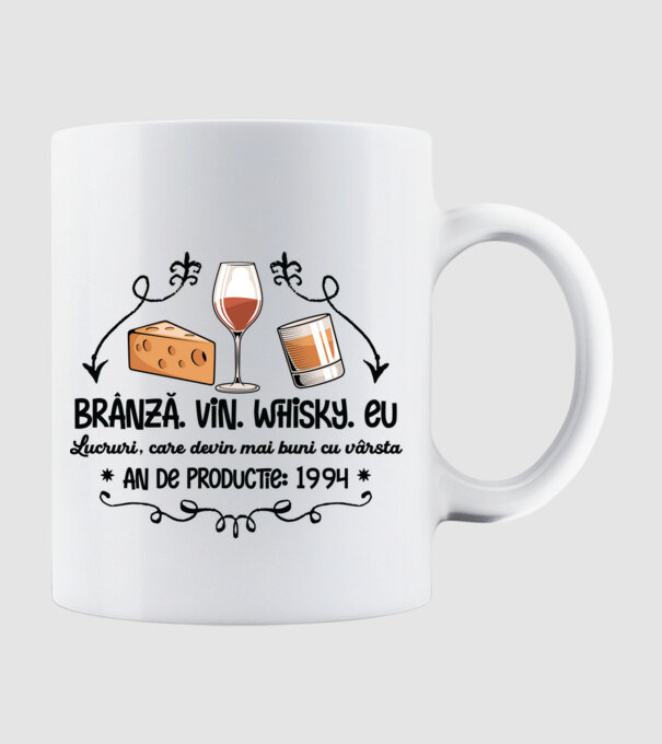 Lucruri, care devin mai buni cu vârsta 1994 30 de ani model alb pe tricou