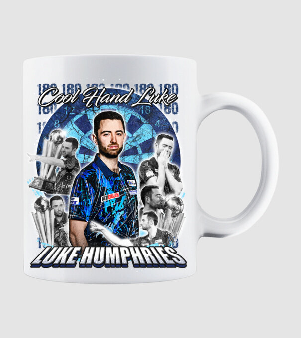 Luke Humphries Cool hand Luke model alb pe tricou