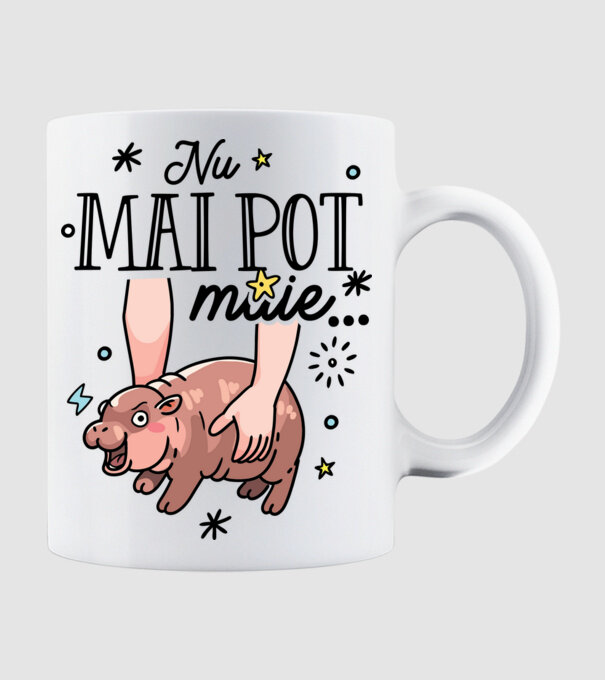 Nu mai pot muie... model alb pe tricou