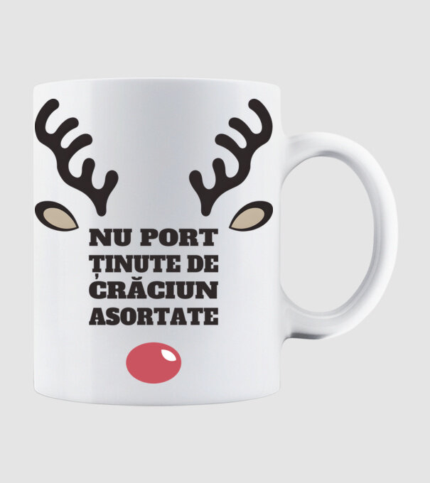 Nu port ținute de crăciun asortate crăciun chiar căprioară Alb model alb pe tricou