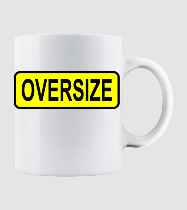 Oversize model alb pe tricou