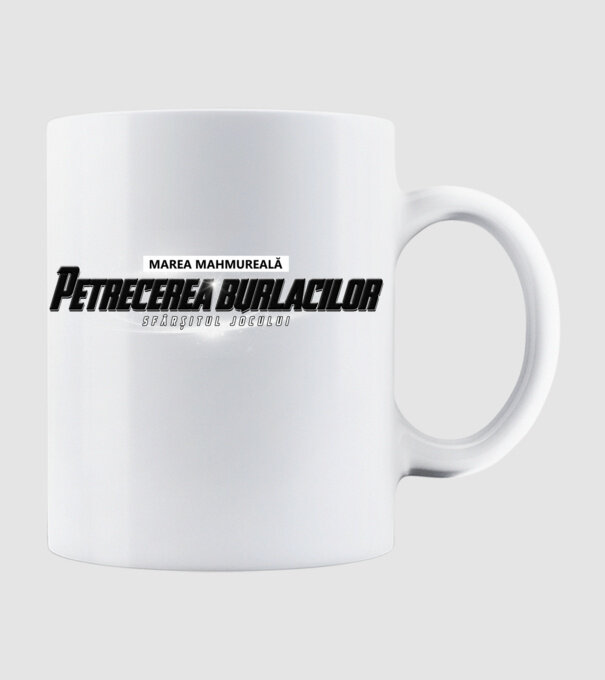 Petrecere de burlac Sfârșitul jocului model alb pe tricou