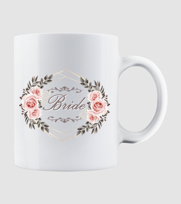 Vintage Bride model alb pe tricou