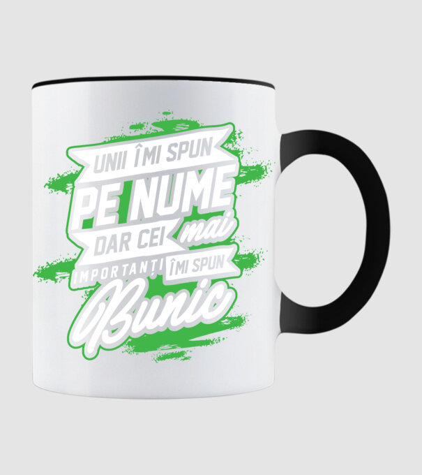 Unii îmi spun pe nume, dar cei mai importanți îmi spun bunic model negru pe tricou