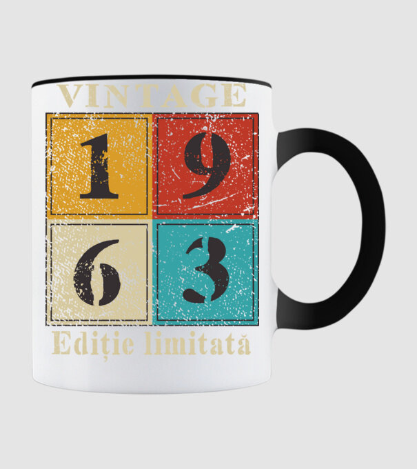 1963 - Ediție limitată model negru pe tricou