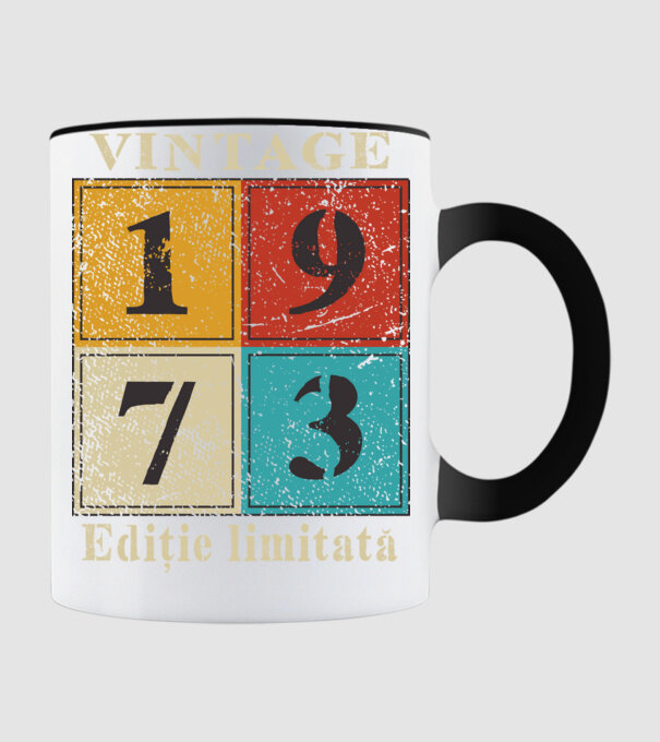 1973 - Ediție limitată model negru pe tricou