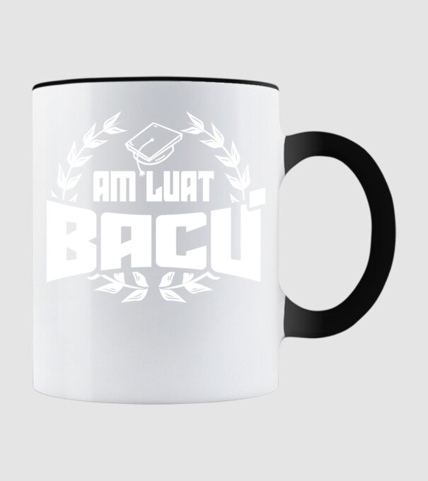 Am luat bacu model negru pe tricou