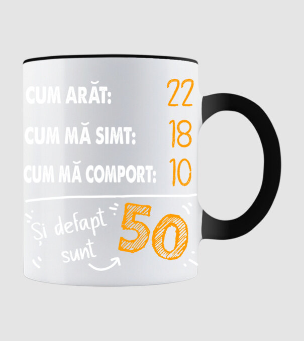 Aspect, senzație, comportament 50 Negru model negru pe tricou