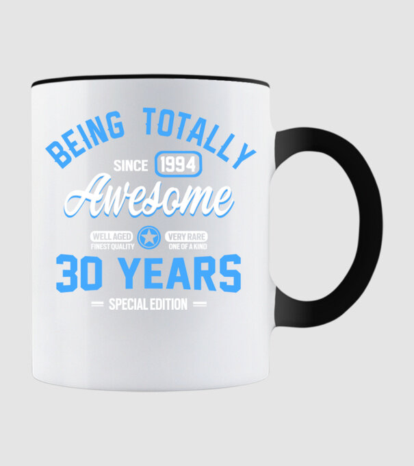 Being totally awesome 30 model negru pe tricou