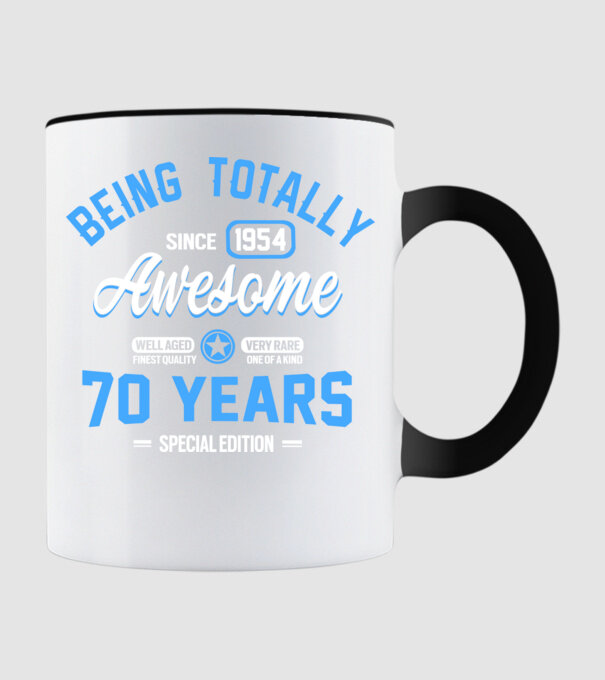 Being totally awesome 70 model negru pe tricou