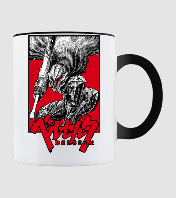 Berserk Guts model negru pe tricou